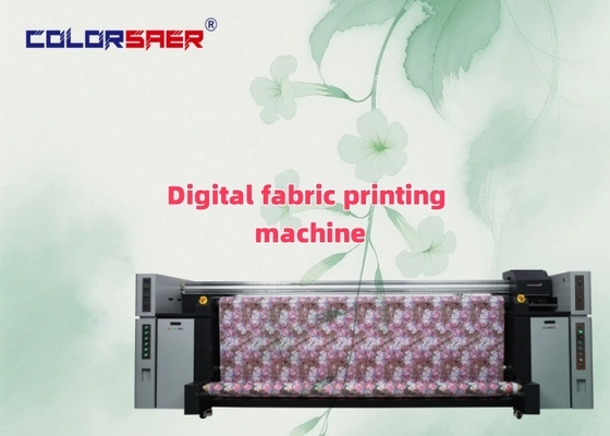 Epson 8 Kafalı CMYK Kumaş Baskı Makinesi 3.2m Genişlik