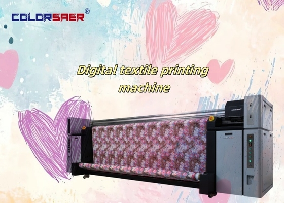 SAER 3.2m Dijital Kumaş Yazıcısı, 8 Epson Kafa CMYK