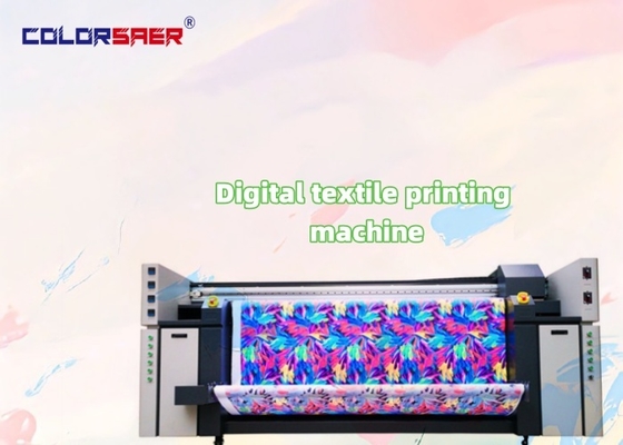 Otomatik Dijital Tekstil Yazıcı 2200mm 3 Epson i3200 Başlı