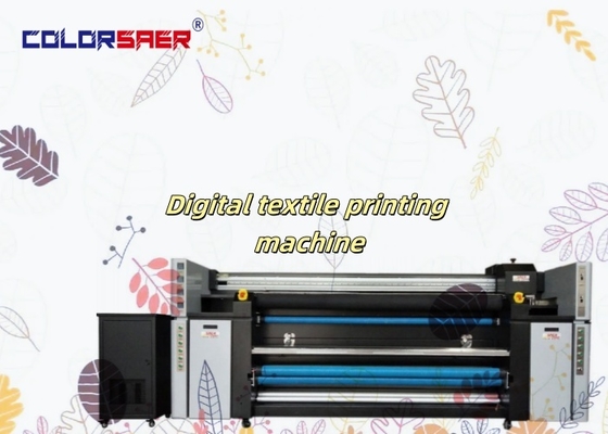 Geniş formatlı I3200 Sublimasyon ve Pigman mürekkebi ile Dijital Pamuk ve Poliester Tekstil Baskı Makinesi