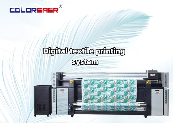 2.2M Polyester ve Pamuk Kumaş Baskı Makinesi Doğrudan Kumaş Dijital Tekstil Plotter Sublimasyon Baskı Makinesi