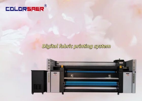 Büyük Format Dijital 2m Süblimasyon Yazıcı Makinesi, Polyester ve Pamuklu Kumaş Üzerinde I3200 Baskı Kafası ile