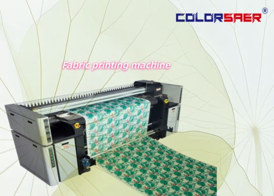 Doğrudan Baskı Dijital Tekstil Yazıcısı 3 Epson i3200 Baskı Kafası ile 2200mm Maksimum Genişlik ve 6kw Isıtıcı Gücü