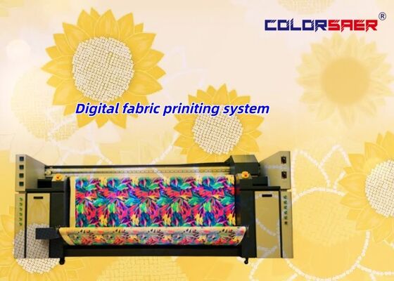 Rekabetçi Fiyat 2m veya 3.2m geniş formatlı ruloyu rulo tekstil yazıcıya özelleştirebilir 4 veya 8 başlı