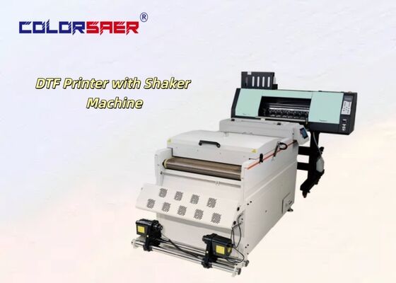 Tam Set DTF Yazıcı Dijital Tekstil Tişört Baskı Makinesi Sallama Makinesi ile Doğrudan Kullanım 24 İnç Genişlik İçin