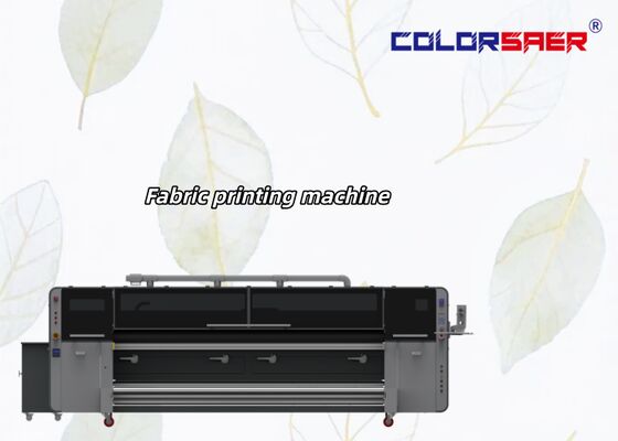 SAER Şirketi Yeni Model CSR3200 Pro Geniş Format Tekstil Baskı Makinesi, Süblimasyon Baskı İçin 4 Adet KJ4B-QL Kafa ile