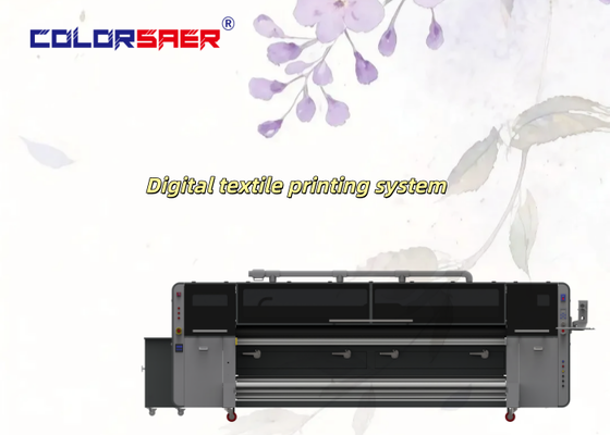 SAER COLOR Digital Fabric Printing Machine 4pcs or 8 pcs  I3200 Print Head for Textile Industry