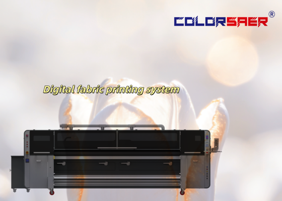 Wide Format Fabric Printing System Digital Cotton & Polyester Textile Printing Machine for Clothes