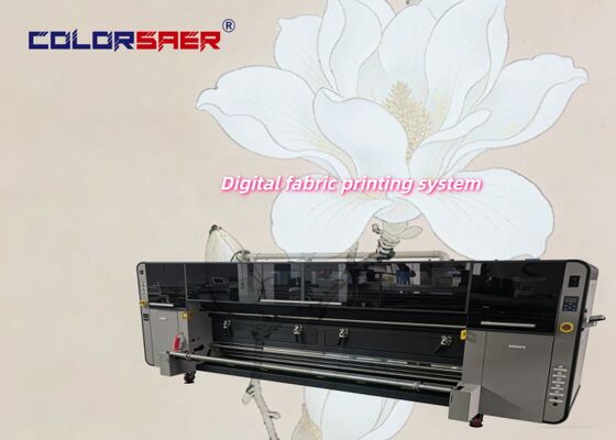 SEAR Fabrika fiyatı 3200mm kumaş yazıcısı Tekstil baskı makinesi doğrudan kumaş yazıcısı pamuk ve poliester için