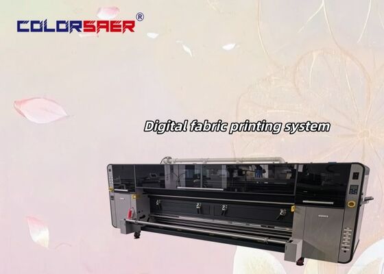 4pc ve 8pcs baskı başlığı ile geniş formatlı tekstil yazıcısı İç ve dış reklam grafikleri baskı makinesi
