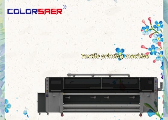 SAER CSR3200 Yeni Model Uzun Hizmet Ömrü Mürekkep Püskürtmeli Tekstil Rulo Rulo Yazıcı Isıtıcı Üniteli Kumaş İçin