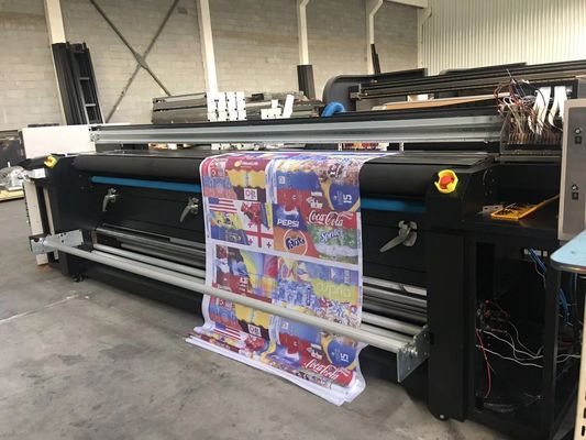 İki Adet Polyester Kumaş Plotter Bir - Durdurma Kumaş Baskı Çözümü