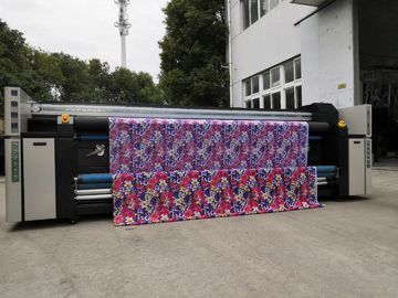 Tam Renkli Boya Dijital Tekstil Baskı Makinesi Epson Kafa Yazıcı 128M RAM