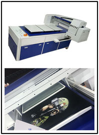 8 Renkli Flatbed DTG Yazıcı T Shirt Yazıcı Yüksek Hassasiyetli 1 Yıl Garanti