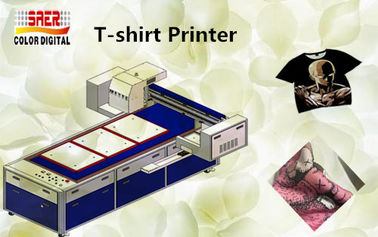 8 Ricoh GH2220 Baskı Kafaları ile Kararlı Yüksek Verimli T Shirt Baskı Makinesi