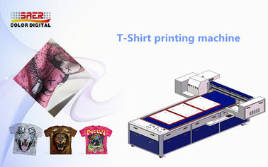 Pamuklu T Shirt Baskı Makinesi A3 Boyutlu Dijital Giysi Yazıcısına Doğrudan