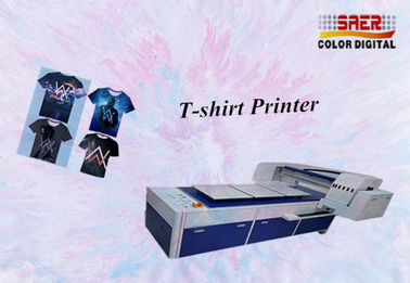Pigment Mürekkepli Konfeksiyona Hızlı Hızlı T-Shirt Baskı Makinesi Doğrudan Baskı