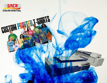 8 Ricoh GH2220 Baskı Kafaları ile Kararlı Yüksek Verimli T Shirt Baskı Makinesi