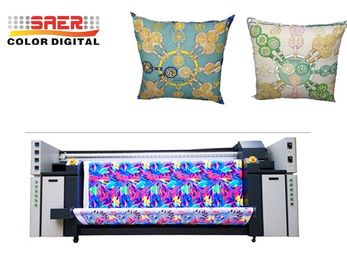 Sublime Afişler İçin Geniş Format Yazıcı Plotter Kumaş Baskı Ekipmanı