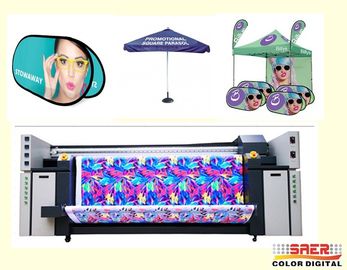 2.0m Polyester Kumaş Plotter T Shirt Baskı Ekipmanları 23 SQM / H Baskı Hızı