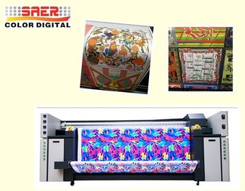 Otomatik Dijital Kumaş Baskı Makinesi / Çift Görüşlü Kumaş Plotter