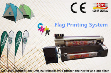 Polyester / Pamuk için 160CM Maksimum Malzeme Genişliği Mimaki Kumaş Yazıcı