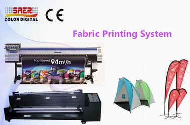 Yüksek Çözünürlüklü Mimaki Tekstil Yazıcı Bayrak Baskı Makinesi Rulodan Ruloya