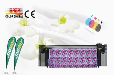 1440 Dpi / Mesh Kumaş Baskı Sistemli 1800dpi Max Çözünürlüklü Kumaş Plotter