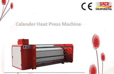 Üç Fazlı Isı Basın Transfer Makinesi 600mm Rulo Çapı 36kw Güç