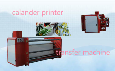 Transfer Baskı için 1m Geniş Silindir Stili Tekstil Kalender Makinası Isı Presi