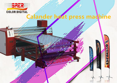Geniş Formatlı Silindir Kalender Döner Isı Presi 1.6m