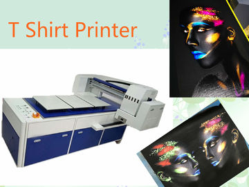 Pigment Mürekkep Kararlı Performans ile Konfeksiyon T Shirt Baskı Makinesi Otomatik Dirct