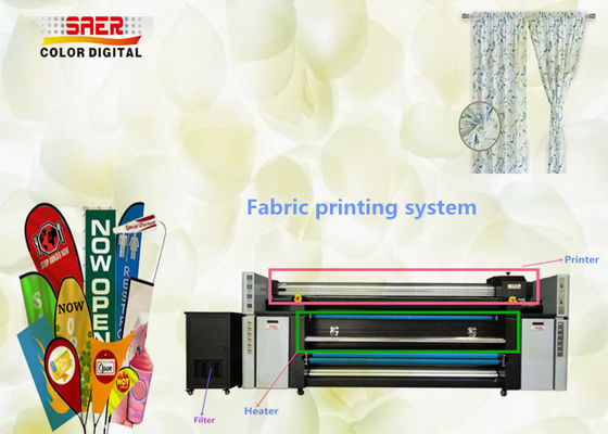 Süblimasyon Dijital Epson Kafa Yazıcı Pigment Mürekkep Pamuk Baskı Makinesi