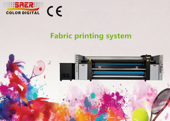 CMYK Geniş Formatlı Tekstil Yazıcısı 1800dpi Otomatik Besleme
