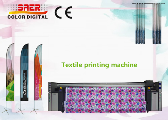 Reklam için Polyester Tüy Bayrak Süblimasyon Baskı Makinesi