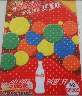 Süblimasyon Kaplamalı Örme Örgü Dijital Baskı Kumaş 130 g / m2