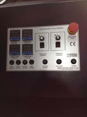 Çift DX7 epson mürekkep püskürtmeli yazıcı Rulo, kumaş baskı makinesi