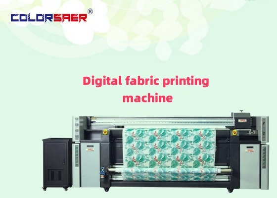 Büyük Formatlı Plotter Sublimasyon Yazıcı 4pcs I3200 Polyester ve Pamuk Kumaşları için Başlıklı Baskı Makinesi