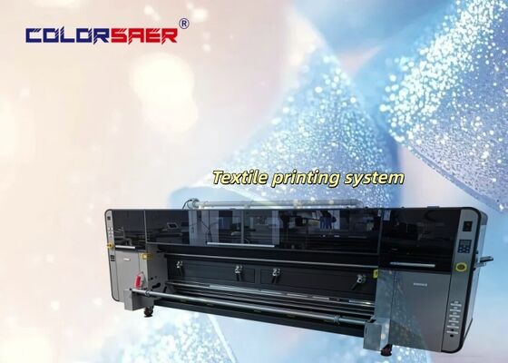 Orijinal Fabrika 3200mm 4 Adet KJ4B-QL Endüstriyel Baskı Kafası Mürekkep Püskürtmeli Geniş Format Dijital Kumaş Yazıcı