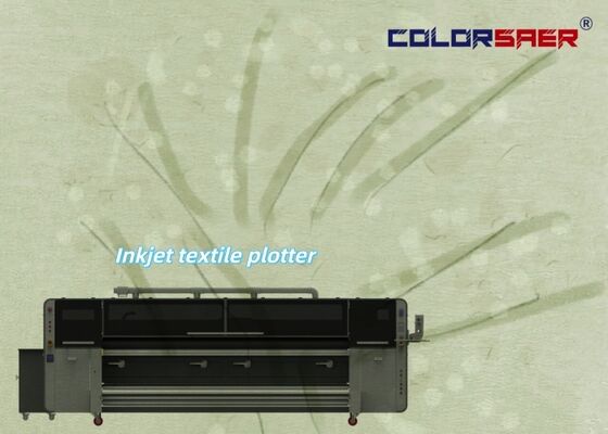Polyester Kumaşları için Ağır Güçlü Yüksek Hacimli Boyayı Sublimasyon Yazıcısı Otomatik Büyük Rulo Besleme ve Rahatlatma Sistemi