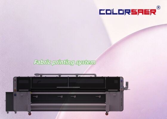 SAER COLOR Yüksek Performanslı Büyük Formatlı Sublimasyon Yazıcı 3.2m Tekstil Baskı Makineleri Otomatik