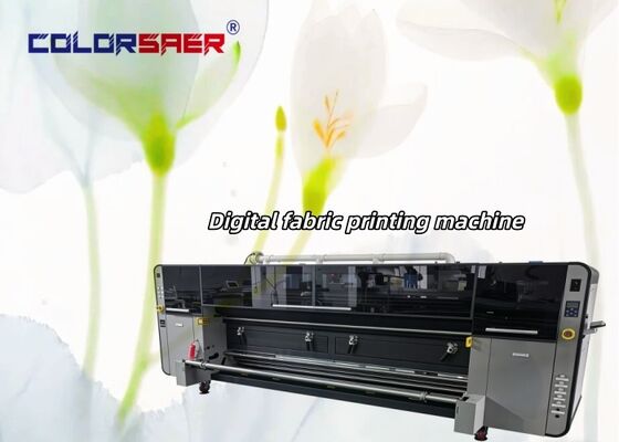 Zamanında teslimat garantisi Büyük format 3200MM Tekstil Çizelge 4pcs veya 8pc Baskı Başlığı Sublimasyon Bayrak Doğrudan Yazıcı